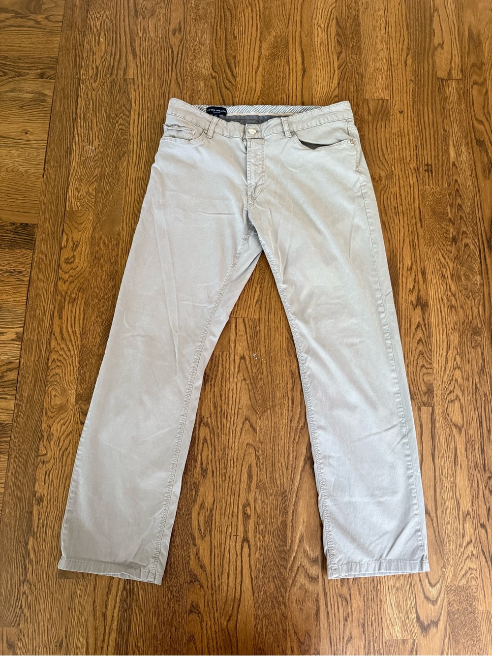 Peter Millar Light Gray Chinos